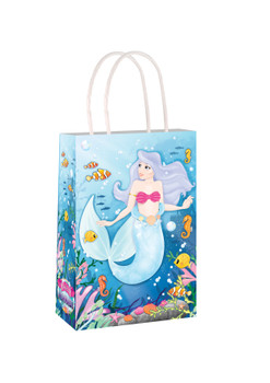 Mermaid Paper Party Bag with Handles