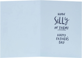 Sweet Dad Cartoon Design For Dad Father's Day Card