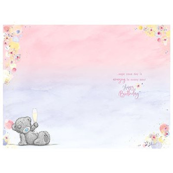 Bear With Key 21st Birthday Card