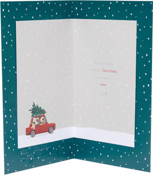 Boofles in 3 Cars From All Of Us Christmas Card Boofles in 3 Cars From All Of Us Christmas Card
