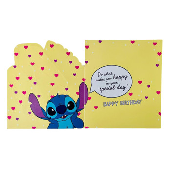 Unique Stitch Design For Girls 4th Birthday Card