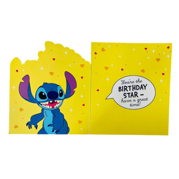 Unique Stitch Design for Girls 6th Birthday Card