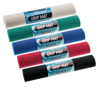 Non Slip Grip Mat 30cm x 150cm Assorted Colour.