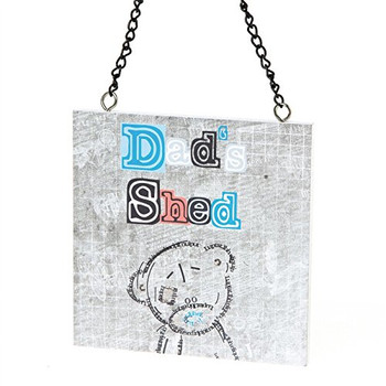 Me To You- Dads Shed Hanging Plaque Christmas Birthday Father's Day Act