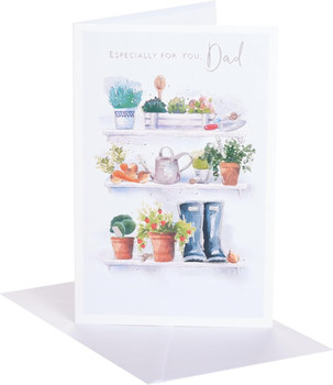 Piccadilly Greetings Vatertagskarte – 'Daddy From Daughter', Mit Niedlichen Hunden, 20,3x15,2 Cm, Made In UK
