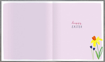 Artistic Watercolour Easter Greeting Card