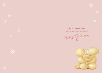 Forever Friends One I Love Christmas Card