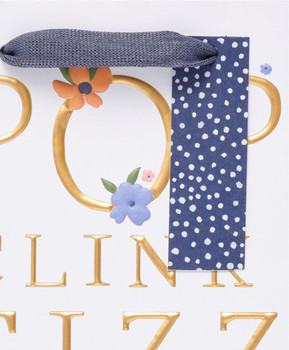 Pop, Clink, Fizz Design Bottle Gift Bag