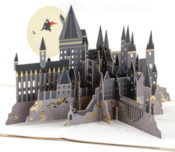 Harry Potter Golden Snitch Broom 3D Pop Up Card For Any Occasion Birthday Father's Day Christmas Card