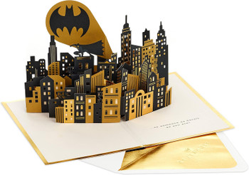 Signature Paper Wonder 3D Batman Pop Up Birthday Card (Epic Day) Signature Paper Wonder 3D Batman Pop Up Birthday Card (Epic Day)