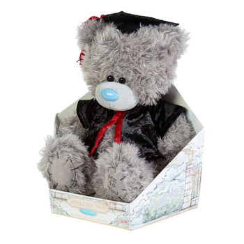 Me to You Tatty Teddy Cute Plush 19cm High Graduation Bear Presented On Premium Gift Plinth Signature Collection