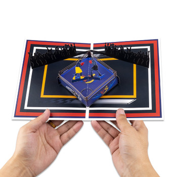 Fight & Fury 3D Pop Up Boxing Greeting Card - Birthday Anniversary Holidays Event