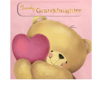 Forever Friends Granddaughter Valentine's Day Card