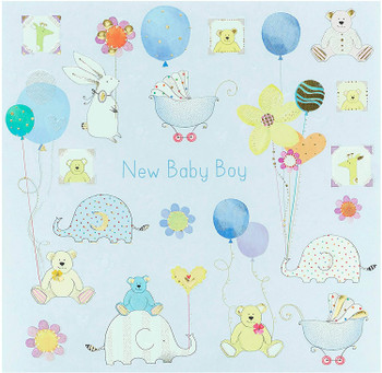 New Born Baby Boy Card From The Camden Graphics