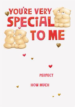 Forever Friends You're Very Special to Me Valentine's Day Card