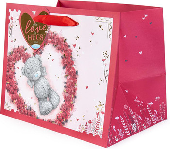 Bear In Heart Shape Me to You Tatty Teddy Valentine's Day Gift Bag Medium Size