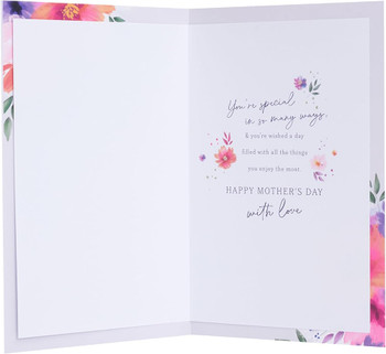 Flowers Design Mum Mother's Day Card