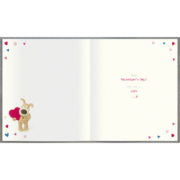 Boofle Holding Heart Special Daughter Valentine's Day Card