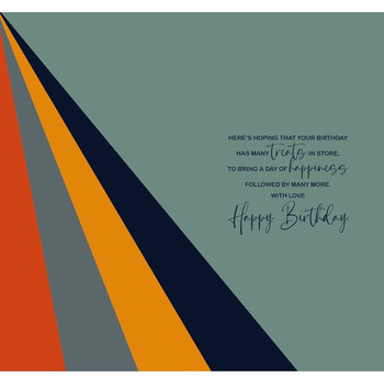 Retro Design Nephew Birthday Card