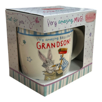 Bebunni Your Amazing Grandson Mug - Christmas Birthday All Occasion New Gift Boy
