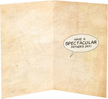 Incredible Dad Hulk Design Dad Father's Day Card