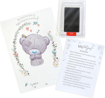 Me to You Tiny Tatty Teddy Baby Safe Footprint Gift Set Official Collection