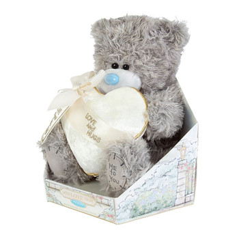 Me to You Cute Plush Love & Hugs Bear 19cm High Presented On Premium Gift Plinth Signature Collection
