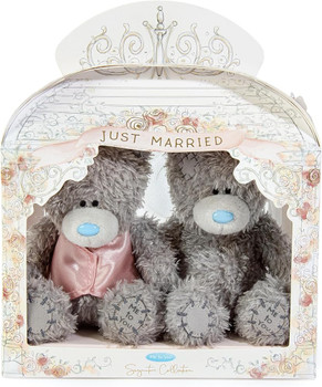 Me to You Bride and Groom Bears In Gift Box Signature Collection