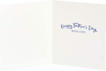 Hand Lettering Design To Dad From Daughter Father's Day Card