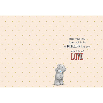 Bear With Envelope Godfather Father's Day Card
