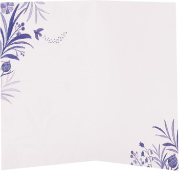 Blue & Gold Design Thank You Card