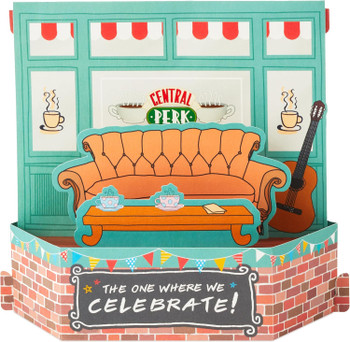 Warner Bros FRIENDS Paper Wonder Collection 3D Pop Up Birthday Card