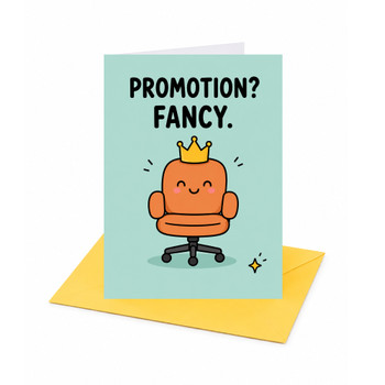 Promotion, Fancy Congratulations Card