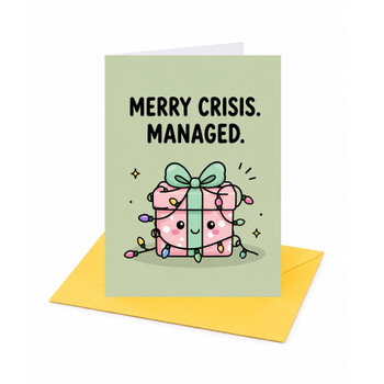 Merry Crisis, Managed Christmas Card