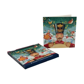 Pack of 8 Little Drummer Boy NSPCC Charity Christmas Cards