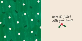 Decorated Tree Design Brother Christmas Card