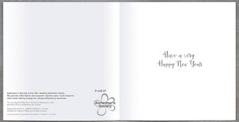 Pack of 8 Berry Wreath Alzheimer's Society Charity Christmas Cards