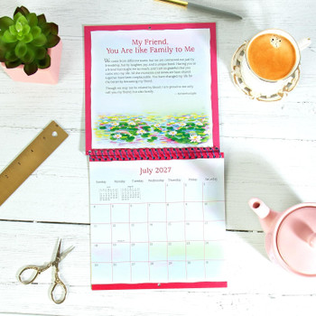 Good Friends Are Hard To Find Blue Mountain Arts Collection Hanging Wall Calendar