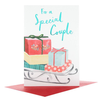 Hallmark Special Couple Medium Christmas Card 'Perfect Time'