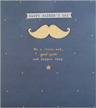 Hallmark 25500950 Father's Day Card"Fan-Tache-Tic" Medium  