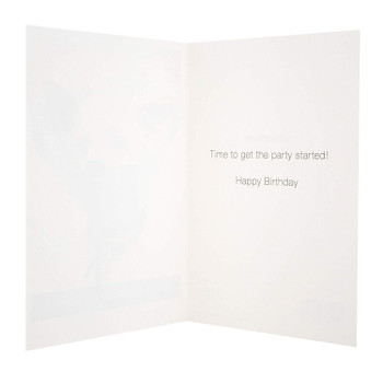 Funny Dog Happy Birthday Card 'Anyone Feel Like A Drink?' 