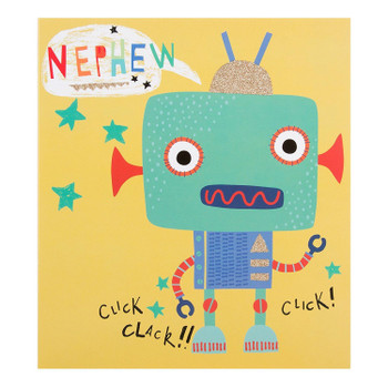 Hallmark Nephew Birthday Card 'Click Clack' Medium