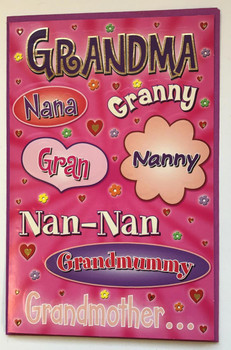 Happy Birthday Grandma Greetings Card