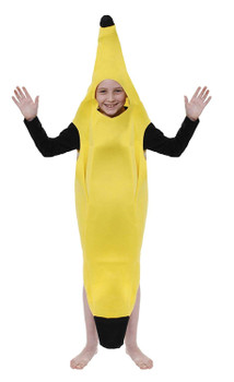 Children's Banana Costume Ages 4-6 Fancy Dress Up Costume
