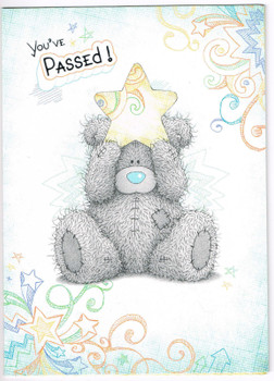 Me To You Passed Card You've Passed Tatty Teddy Greetings Card