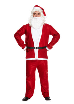 Santa Clause Suit Christmas Fancy Dress Up Costume