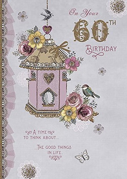 On Your 60th Birthday Card Age 60 For Her