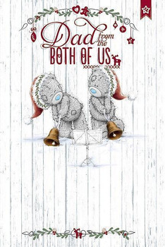 Dad From Both Of Us Me to You Bear Christmas Card