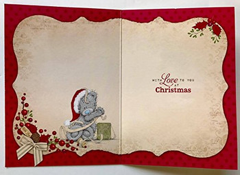 Me to You Bear Wonderful Uncle Christmas Greeting Card