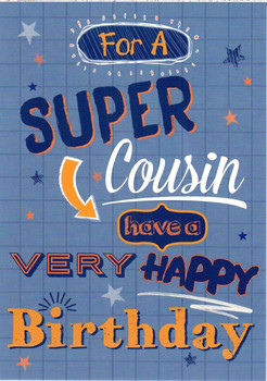 Wishing Well for A Super Duper Cousin Birthday Card